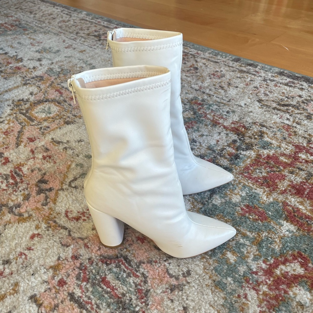 Nasty Gal White Boots
